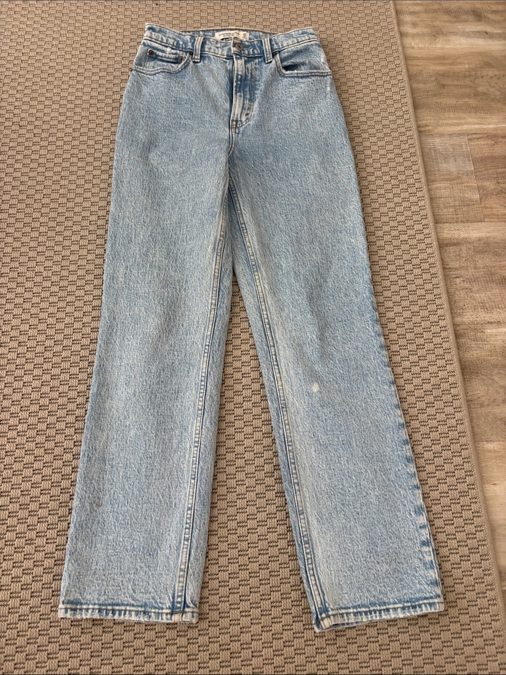 Abercrombie & Fitch Straight Leg Jeans 90s straight leg ultra high rise